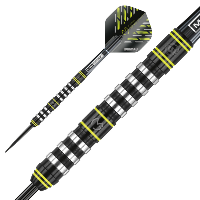 les fléchettes assault de MVG en 26g sont vendues complètes
