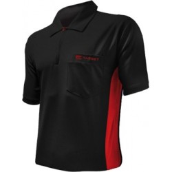 shirt hybrid noir rouge target XL